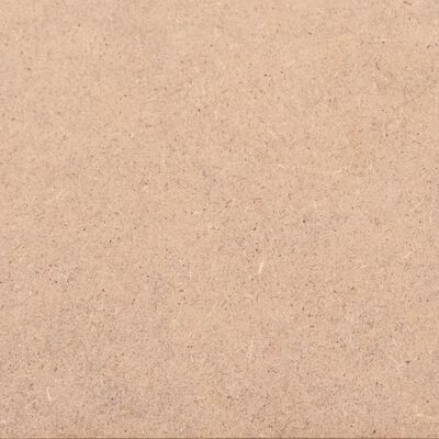 vidaXL Table Top Round MDF 600x18 mm