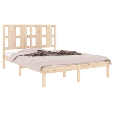 vidaXL Bed Frame without Mattress 120x200 cm Solid Wood Pine