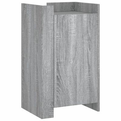 vidaXL Sideboard Grey Sonoma 45x35x75 cm Engineered Wood