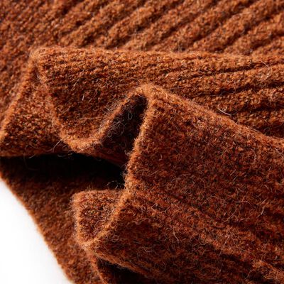 Kids' Cardigan Knitted Cognac 92