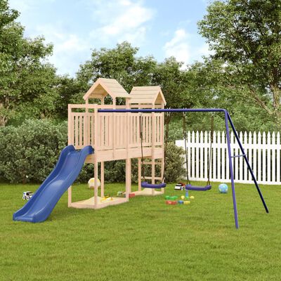 vidaXL Outdoor Playset Solid Wood Pine