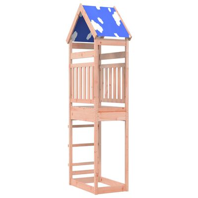 vidaXL Play Tower 85x52.5x265 cm Solid Wood Douglas Fir