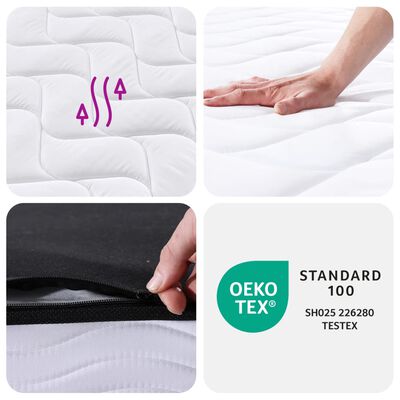 vidaXL Bonnell Spring Mattress Medium 100x200 cm