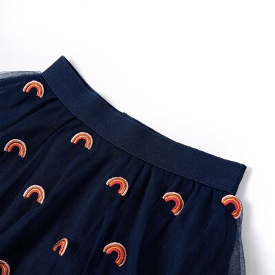 Kids' Skirt with Tulle Navy 104