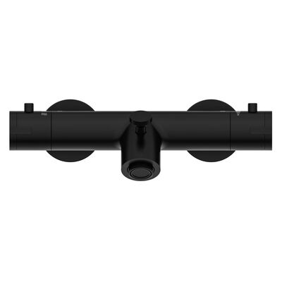 SCHÜTTE Thermostatic Bath-Shower Mixer Tap LONDON Matte Black