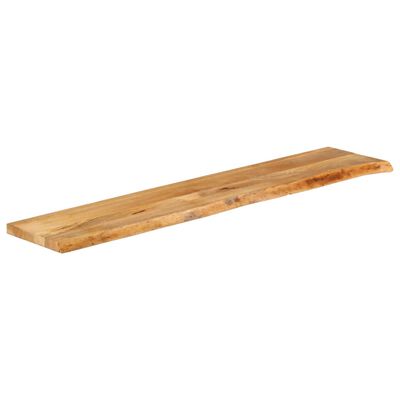 vidaXL Table Top Live Edge 160x20x2.5 cm Solid Wood Mango