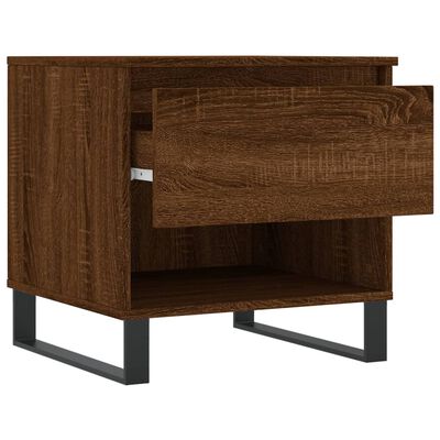 vidaXL Coffee Tables 2 pcs Brown Oak 50x46x50 cm Engineered Wood