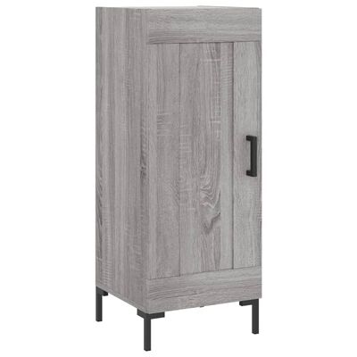 vidaXL Highboard Grey Sonoma 34.5x34x180 cm Engineered Wood