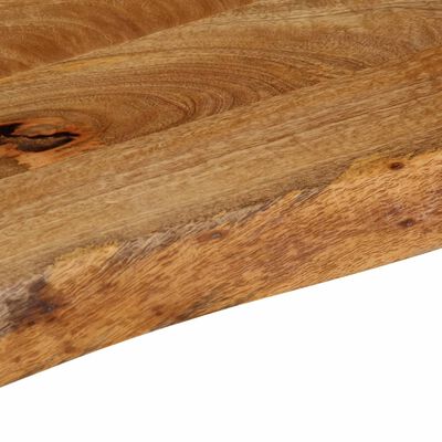 vidaXL Table Top Live Edge 160x20x2.5 cm Solid Wood Mango