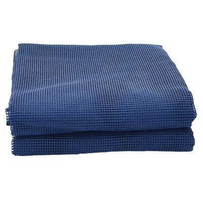 vidaXL Camping Floor Mat Blue 4x3 m