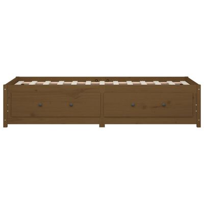 vidaXL Day Bed without Mattress Honey Brown 80x200 cm Solid Wood Pine