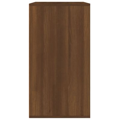 vidaXL Cosmetic Cabinet Brown Oak 80x40x75 cm Engineered Wood