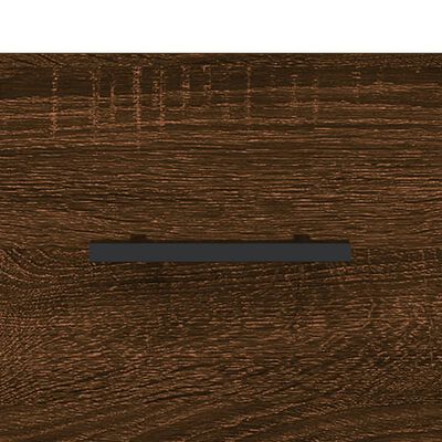 vidaXL Sideboard Brown Oak 69.5x34x90 cm Engineered Wood