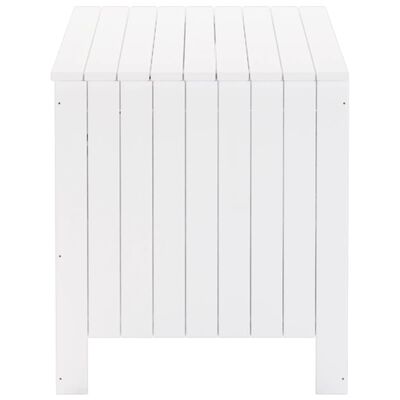 vidaXL Storage Box with Lid RANA White 100x49x54 cm Solid Wood Pine