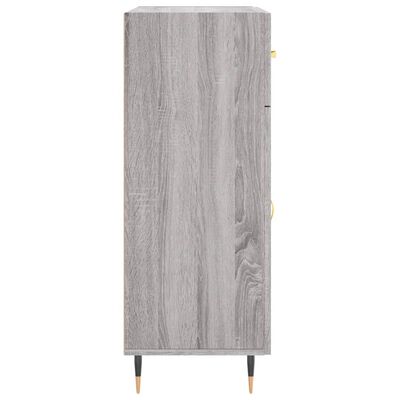 vidaXL Sideboard Grey Sonoma 69.5x34x90 cm Engineered Wood