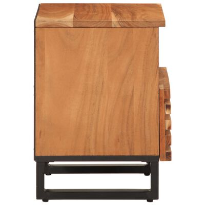 vidaXL Bedside Cabinets 2 pcs 40x33x46 cm Solid Wood Acacia