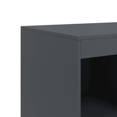 vidaXL Highboard Anthracite 67x39x95 cm Steel