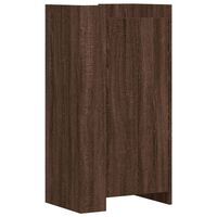 vidaXL Shoe Cabinet Brown Oak 52x37.5x100 cm Engineered Wood