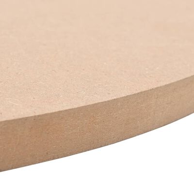 vidaXL Table Top Round MDF 600x18 mm