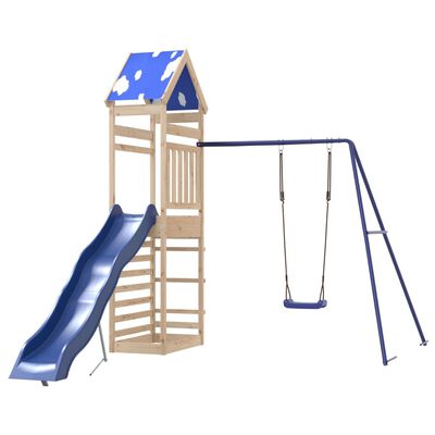 vidaXL Outdoor Playset Solid Wood Pine