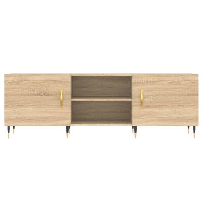 vidaXL TV Cabinet Sonoma Oak 150x30x50 cm Engineered Wood