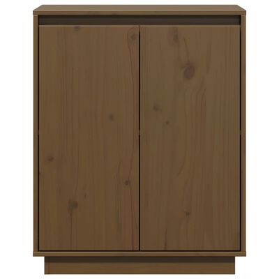 vidaXL Sideboard Honey Brown 60x34x75 cm Solid Wood Pine