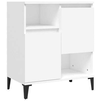 vidaXL Sideboards 2 pcs White 60x35x70 cm Engineered Wood