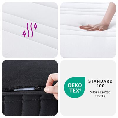 vidaXL Bonnell Spring Mattress Medium 80x200 cm