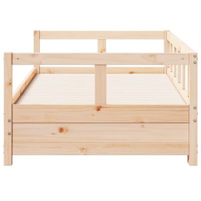 vidaXL Daybed without Mattress 80x200 cm Solid Wood Pine