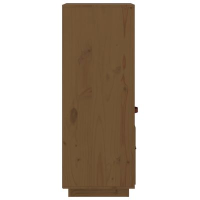 vidaXL Highboard Honey Brown 34x40x108,5 cm Solid Wood Pine