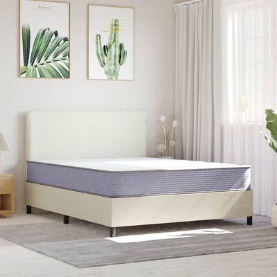 vidaXL Foam Mattress Medium Soft 160x200 cm