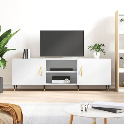 vidaXL TV Cabinet White 150x30x50 cm Engineered Wood