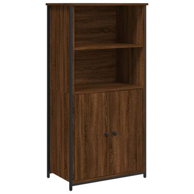 vidaXL Highboard Brown Oak 62x36x121.5 cm Engineered Wood