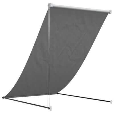 vidaXL Retractable Awning Cream 200x150 cm Fabric and Steel