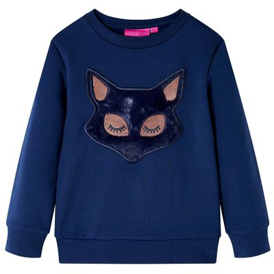 Kids' Sweatshirt Navy Blue 116