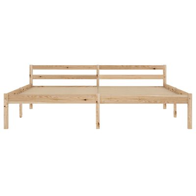 vidaXL Bed Frame without Mattress Solid Pine Wood 160x200 cm