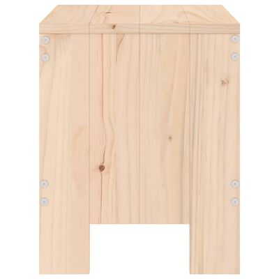 vidaXL Garden Stools 2 pcs 40x36x45 cm Solid Wood Pine