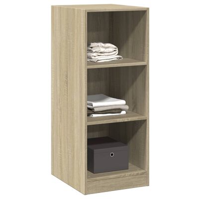 vidaXL Wardrobe Sonoma Oak 48x41x102 cm Engineered Wood