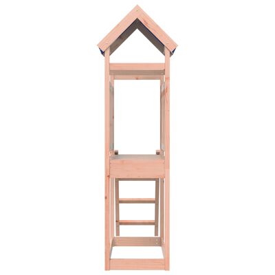 vidaXL Play Tower with Ladder 110.5x52.5x215 cm Solid Wood Douglas Fir