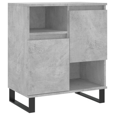 vidaXL Sideboards 3 pcs Concrete Grey Engineered Wood