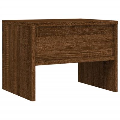 vidaXL Bedside Cabinets 2 pcs Brown Oak 40x30x30 cm Engineered Wood