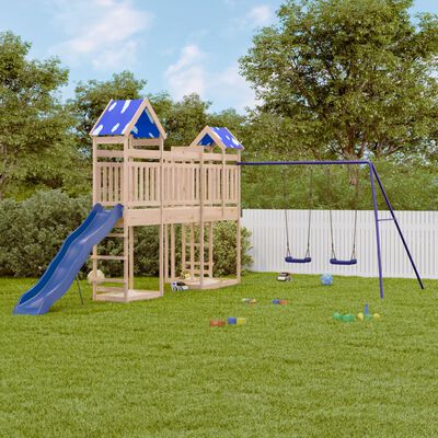 vidaXL Outdoor Playset Solid Wood Pine