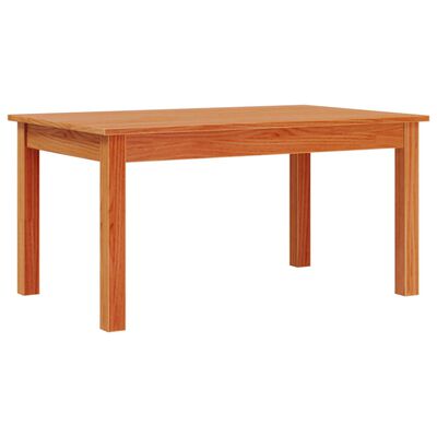 vidaXL Coffee Table Wax Brown 80x50x40 cm Solid Wood Pine