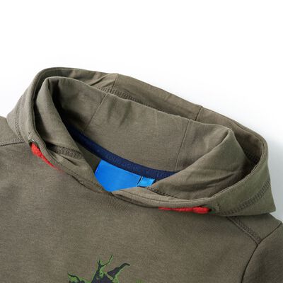 Kids' Hooded Sweatshirt Khaki 128