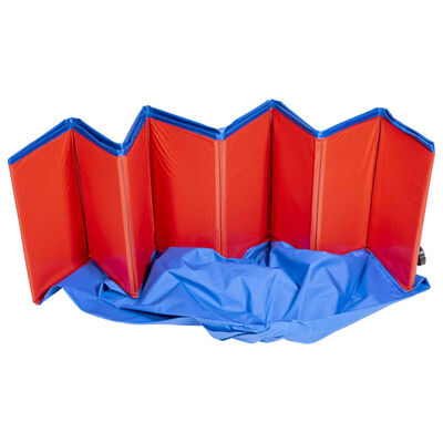 Animal Boulevard Pet Pool Cooling L 100x100x30 cm Red/Blue