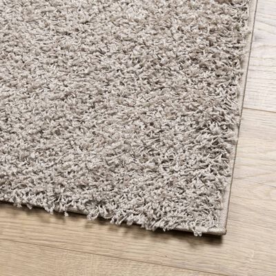 vidaXL Shaggy Rug PAMPLONA High Pile Modern Beige 200x280 cm