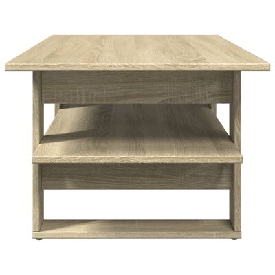 vidaXL Coffee Table Sonoma Oak 102x55x42 cm Engineered Wood