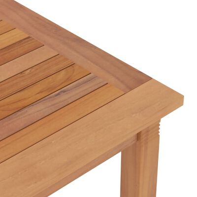 vidaXL Garden Dining Table 200x90x75 cm Solid Wood Teak