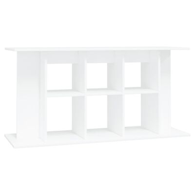 vidaXL Aquarium Stand White 120x40x60 cm Engineered Wood