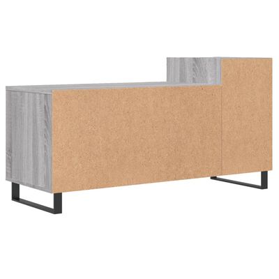 vidaXL TV Cabinet Grey Sonoma 100x35x55 cm Engineered Wood